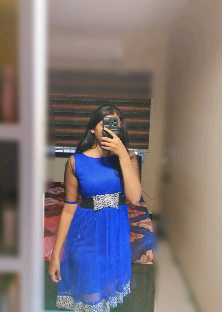 Blue Party Dress