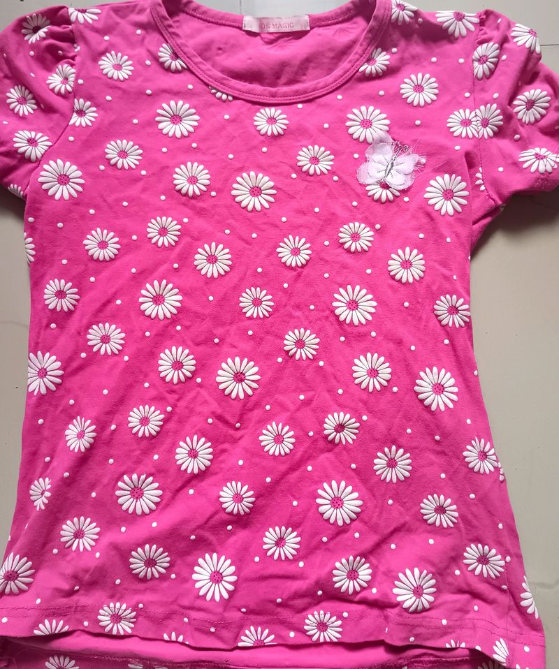 Rose Top For Girls