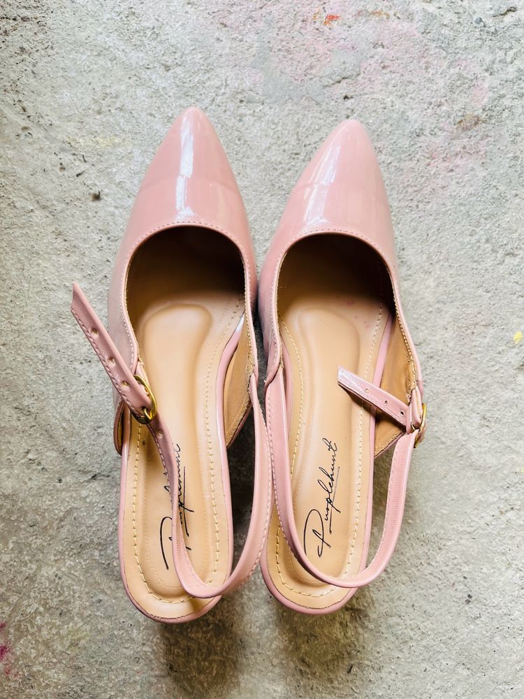 New Nude Pink Pointed Heel👠