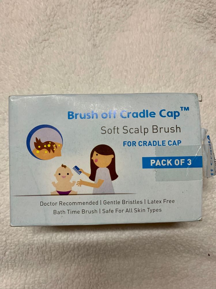 Baby scalp and Cradle Brush for Newborn