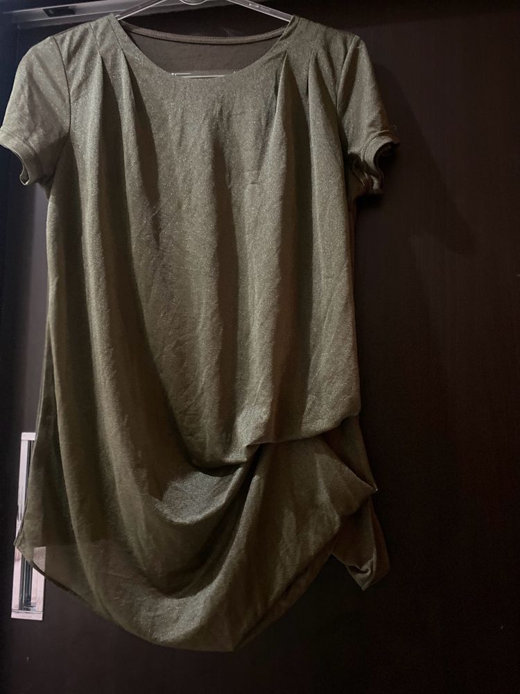 Tunic/Top Dark Olive Colour