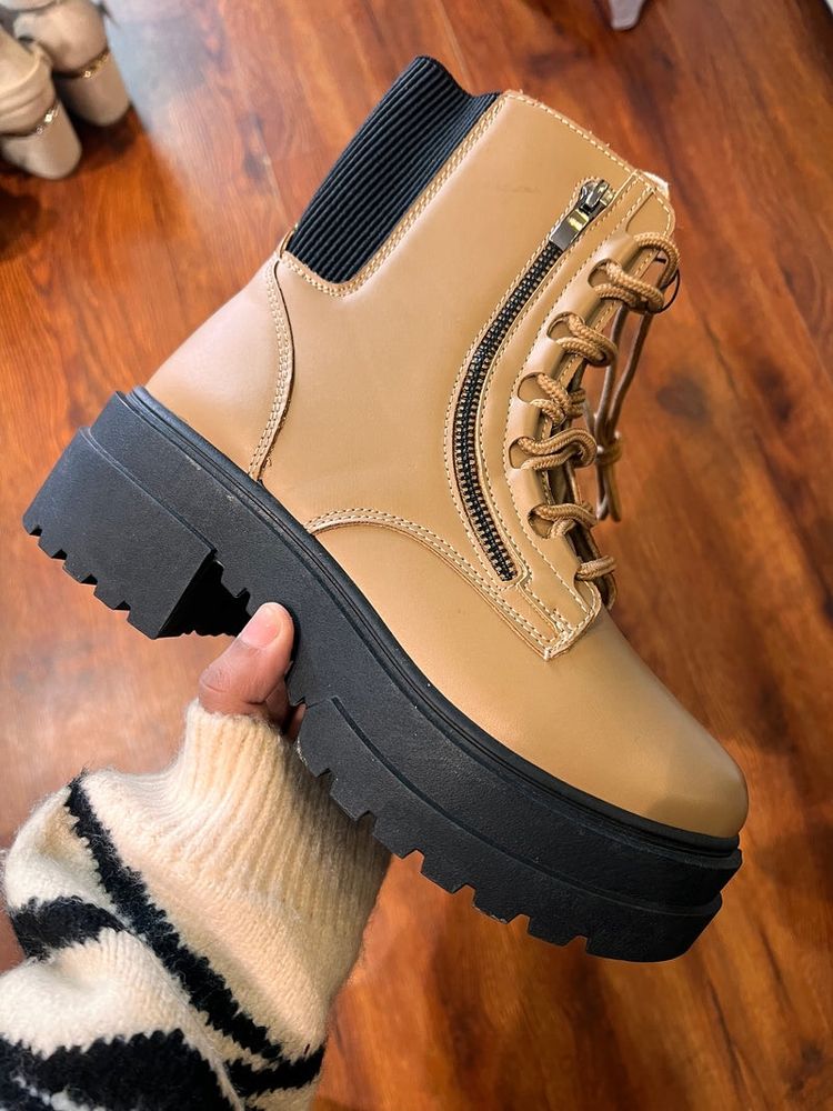 Imported Tan Colored Brand New Boots