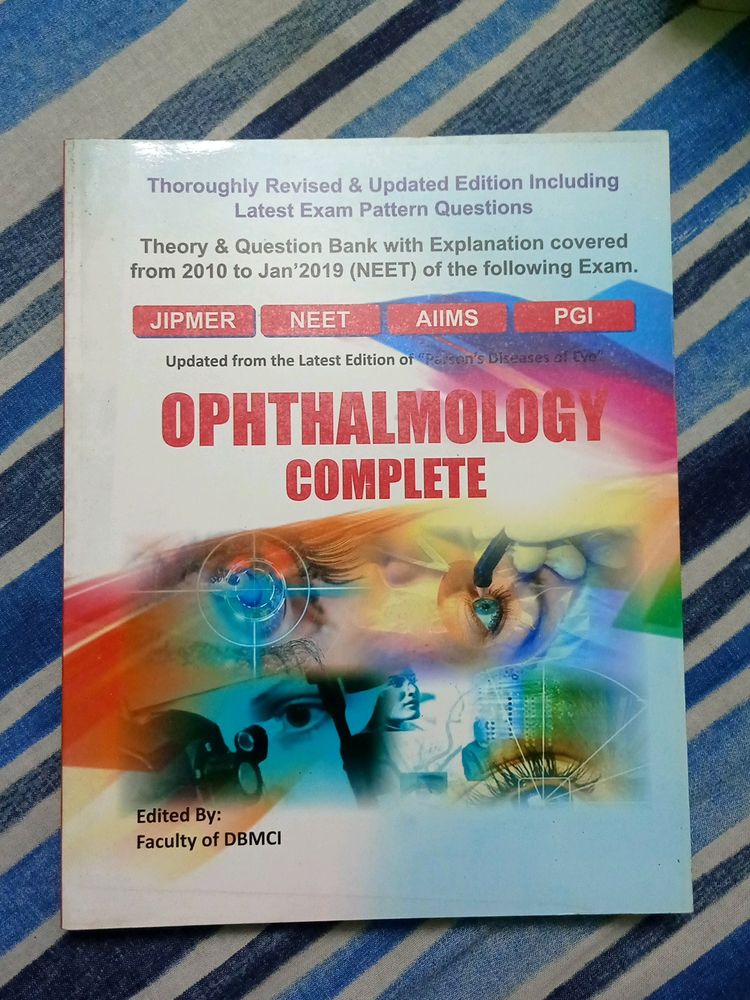 OPHTHALMOLOGY COMPLETE Book (Notebook + MCQ)