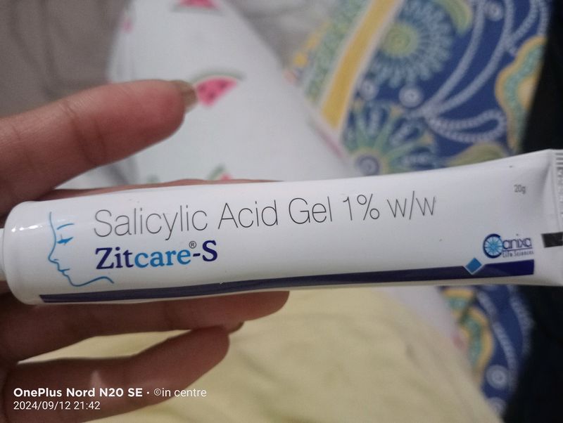 Anti Comedones Acne Zitcare Salicylic Gel