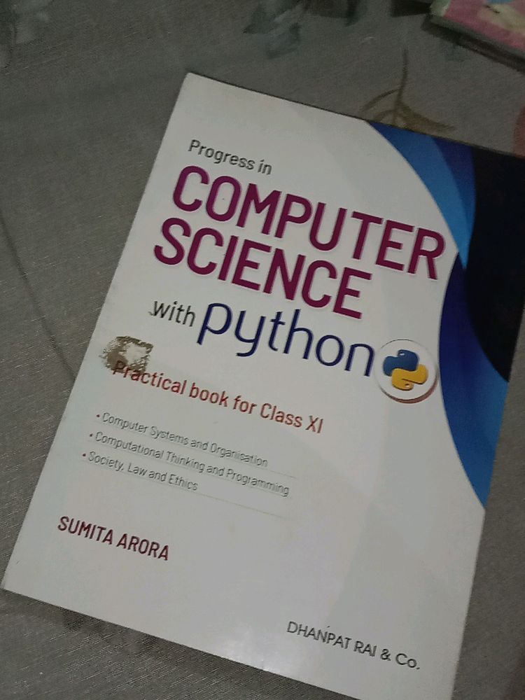 PYTHON COMPUTER SCIENCE PRACTICAL BOOK