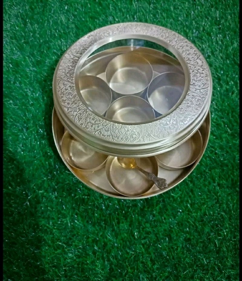 MASALA BOX BRASS