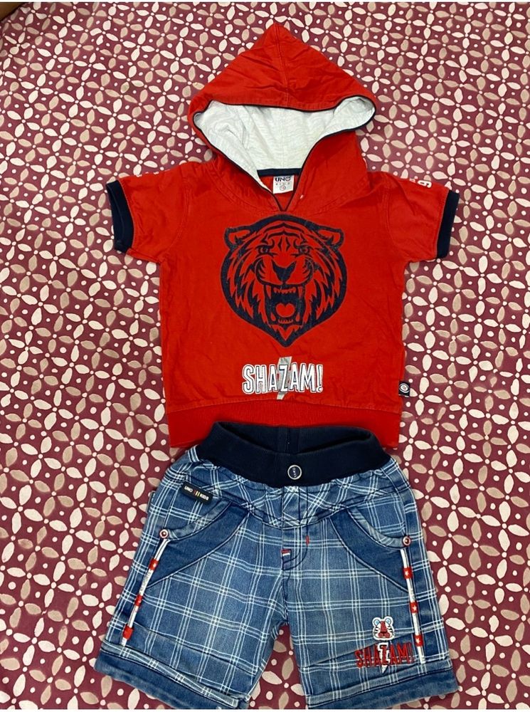 T Shirt And Pant Set For Baby Boy