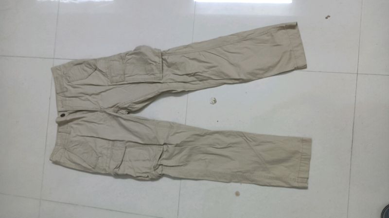 Informal CHINO style Trousers With MultiplePockets