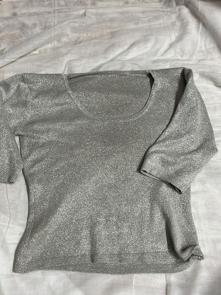 Shimmer Sliver Top