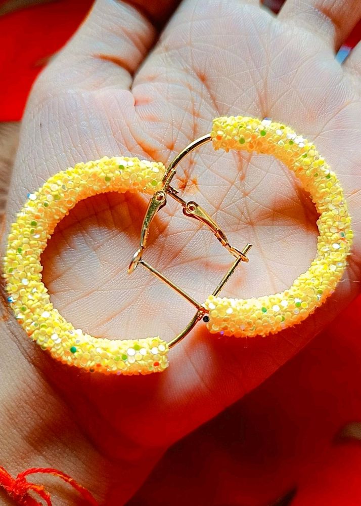 Beautiful Yellow Earrings 💘