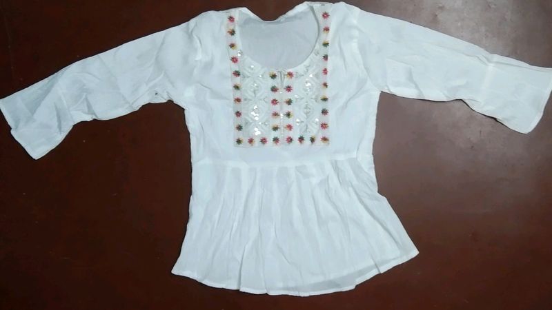 White Fancy Tops!!