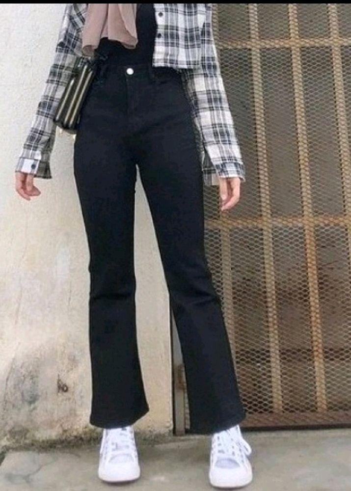 Vintage Black Bootcut Jeans