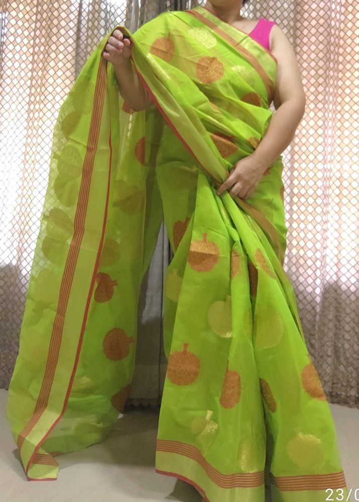 Green Silk Saree