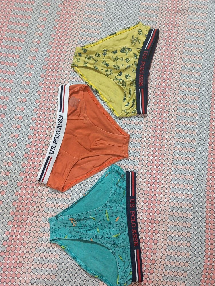 Set Of 3 Underwear 🩲 For Boys