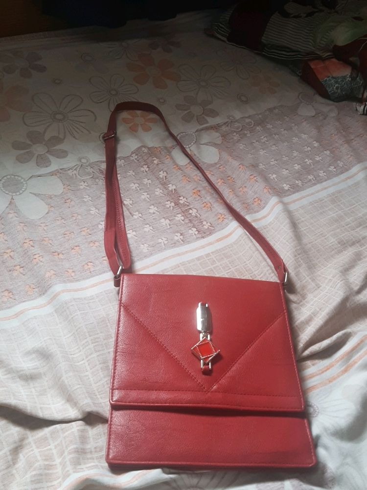 New Red Sling Bag