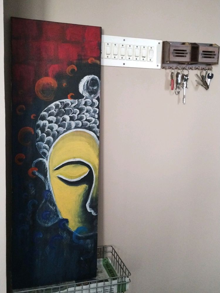 Buddha Painting On Canvas