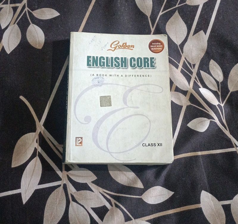 English Golden Core Book Class 12th