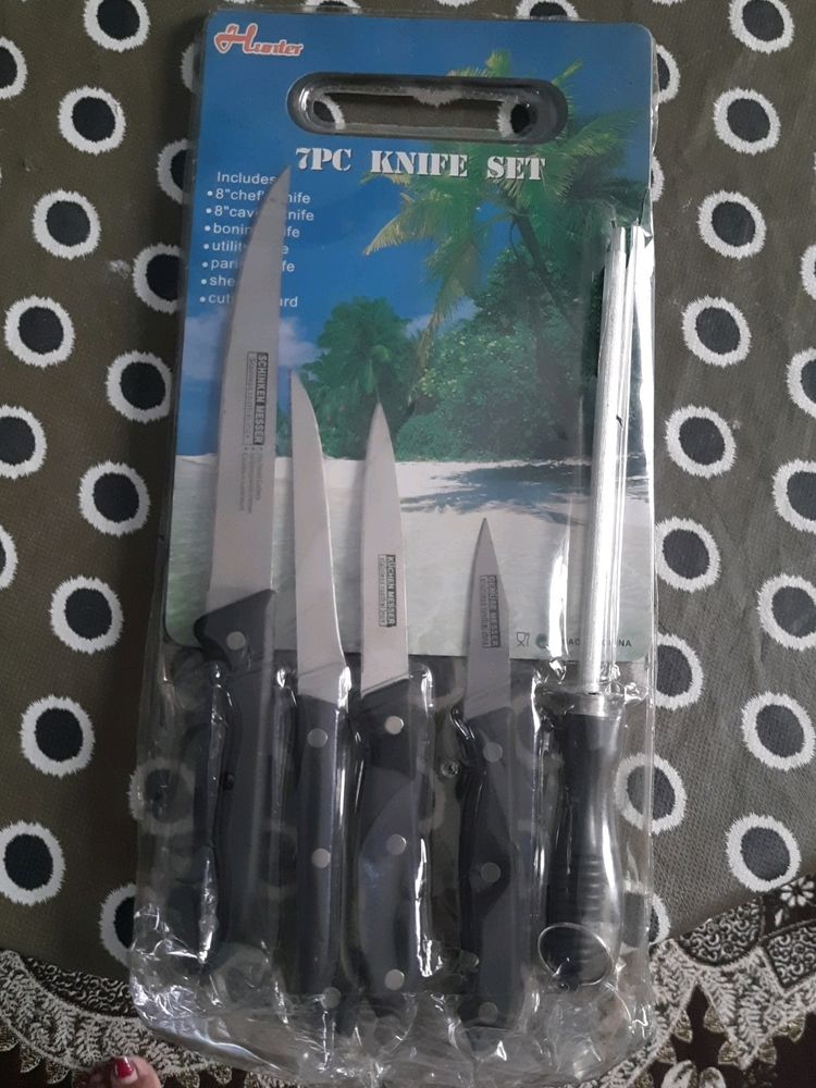 7 Pcs New Knife Set