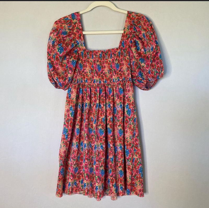 Zara Floral Dress Size L