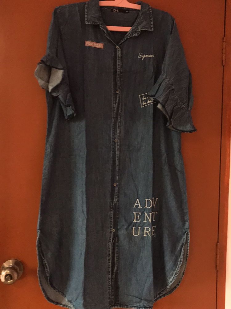 Imported Denim Tunic