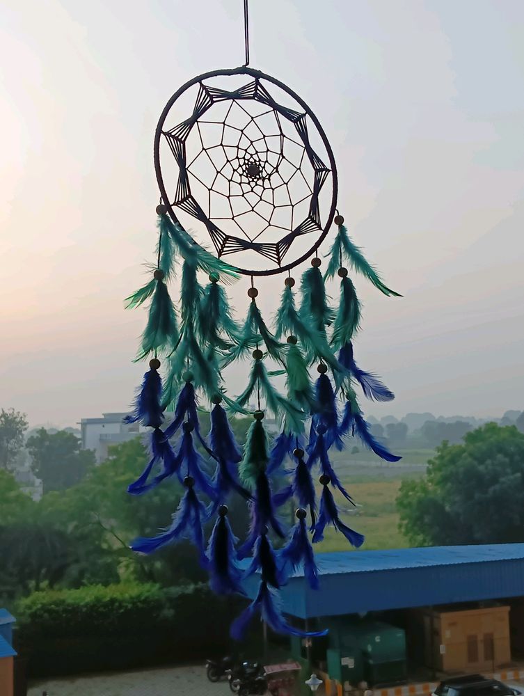 Green And Blue 8 Inch Dreamcatcher