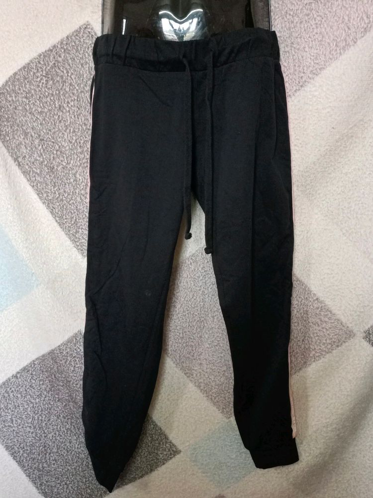 Black Track Pants  (Unisex)