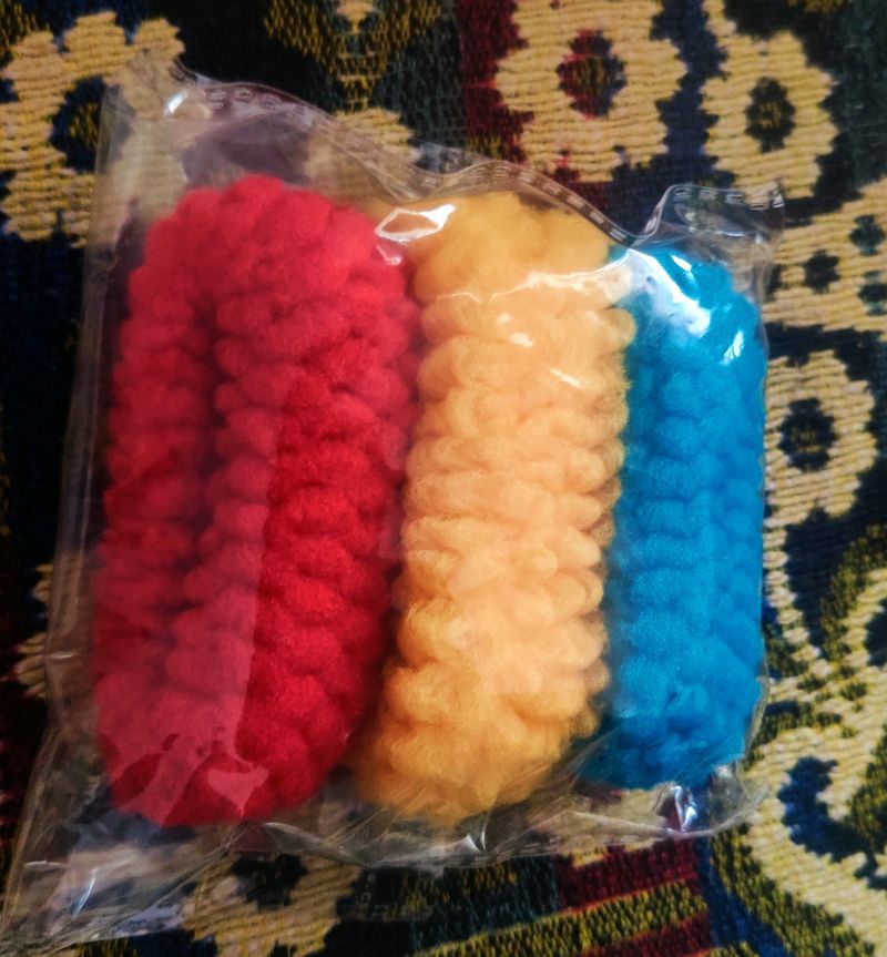 Hair Rubber Band New Pack Of 3