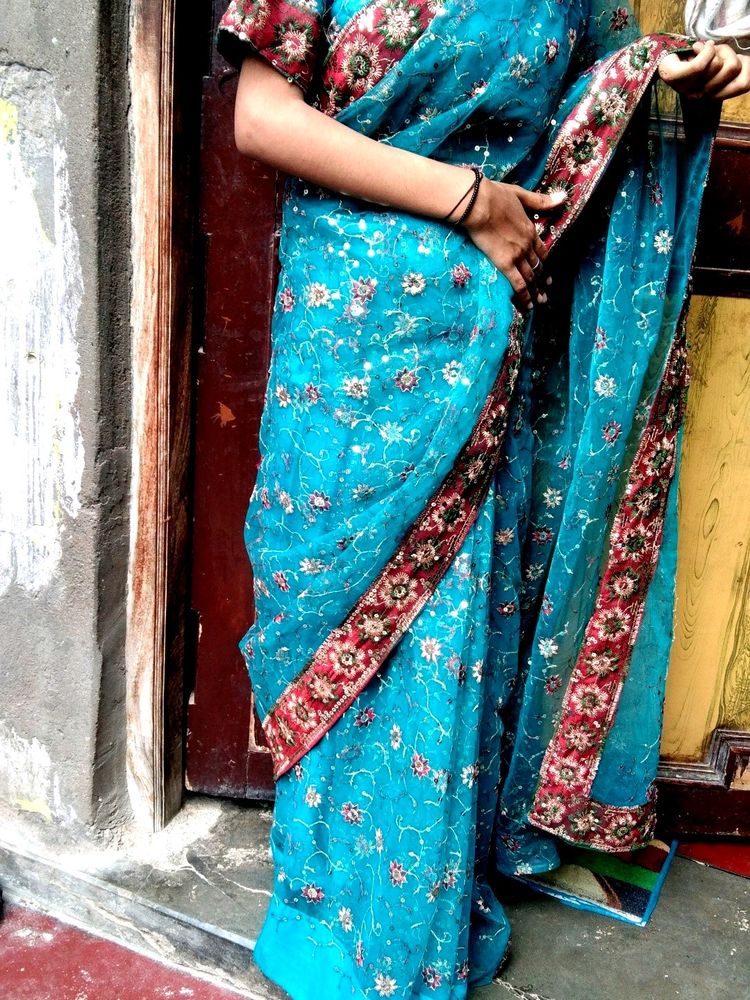 Net Saree