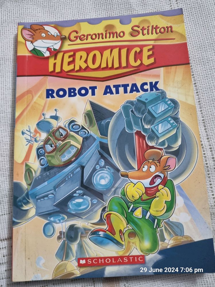 Geronimo Stilton HEROMICE ROBOT ATTACK