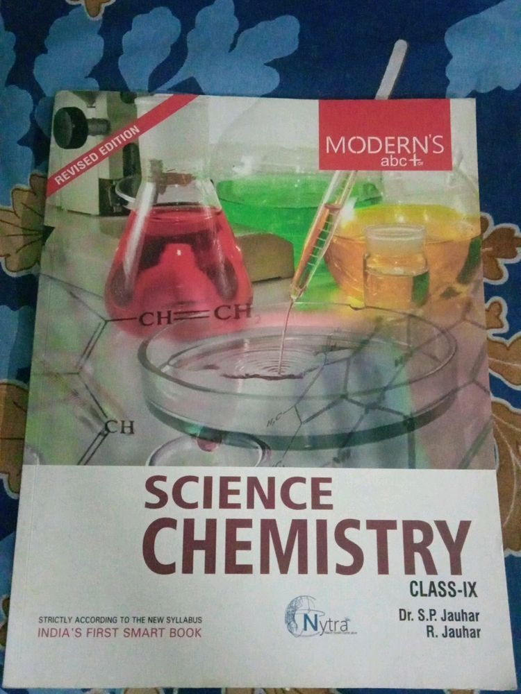 Science Chemistry Book For Class 9 Student