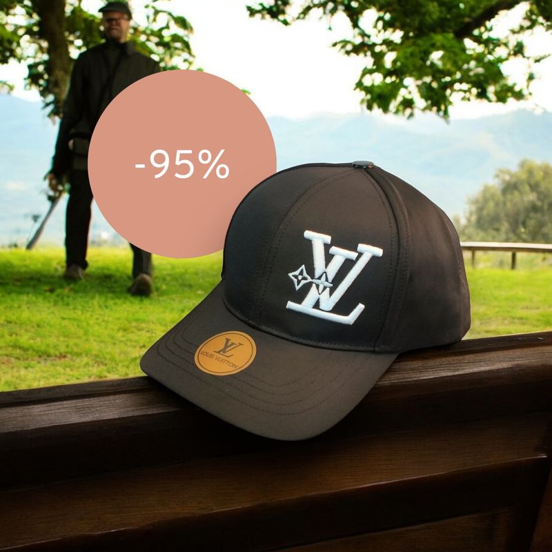 Louis Vuitton Premium Unisex Black Cap