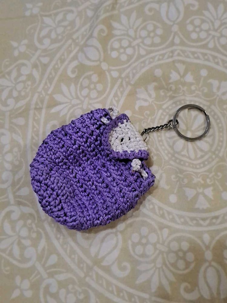 Its Crochet Keychain/coin Purse U Can Keep