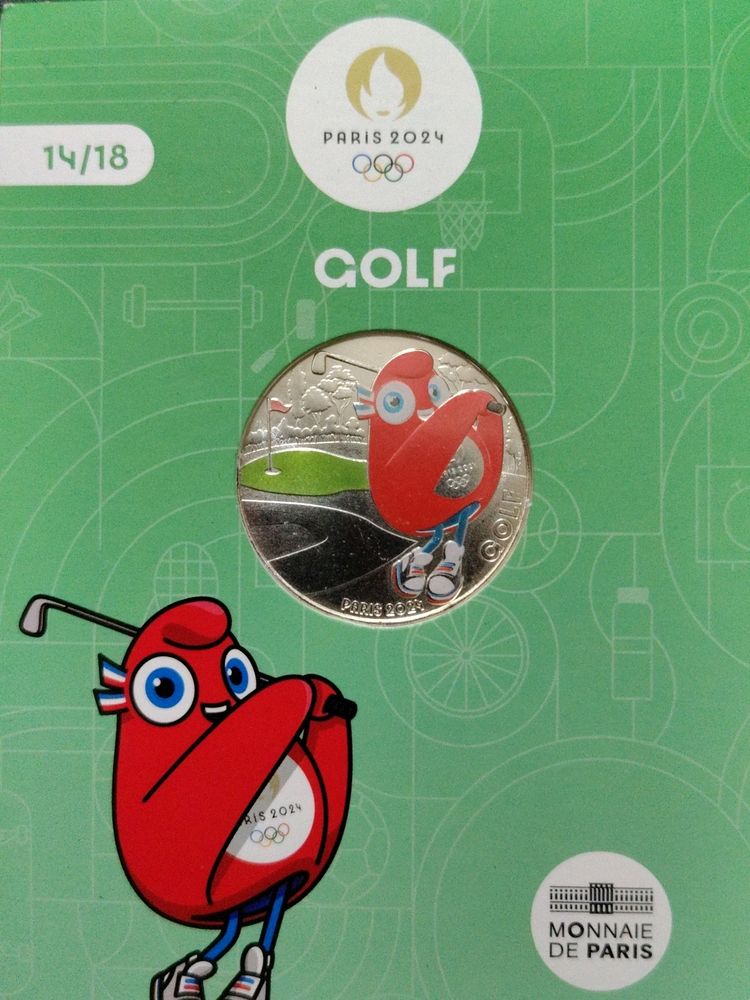 🔴 PARIS MINT -  2024 Olympics MASCOT GOLF