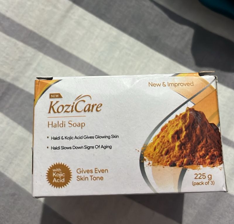 Kozicare Haldi Soap For De Tan