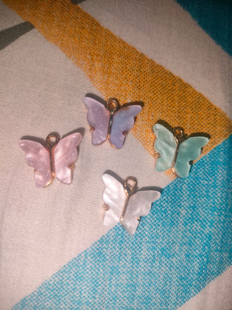 Butterfly Charms For Jewellery Making