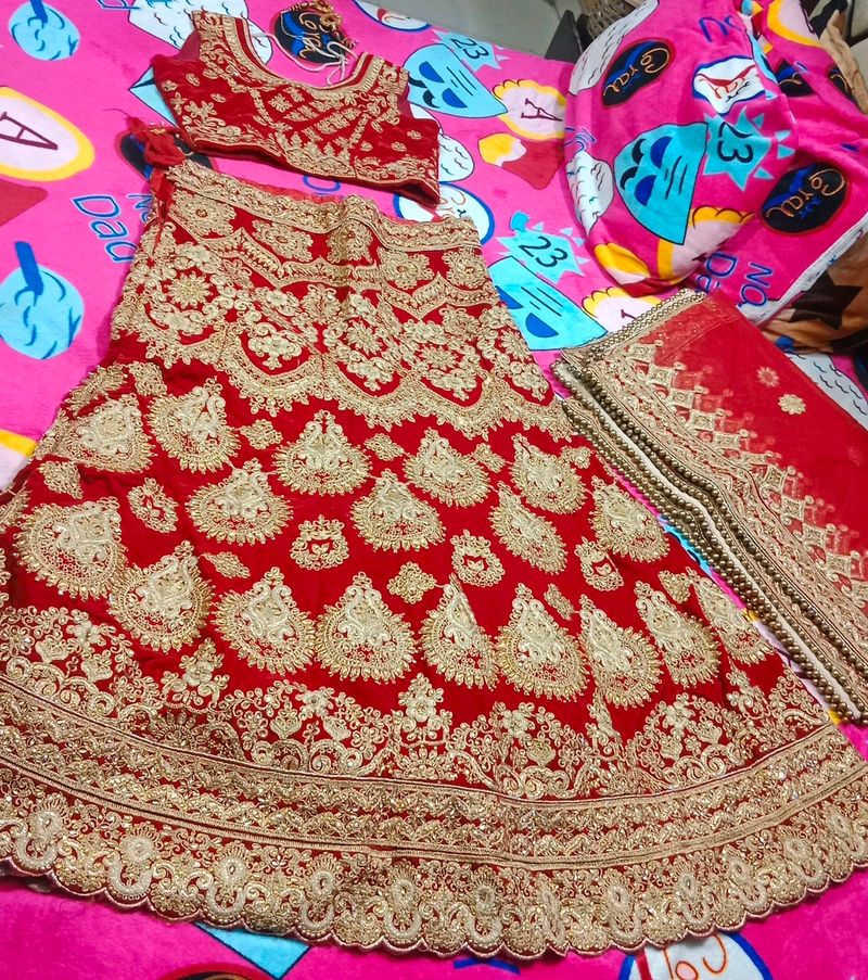 Bridal lehnga