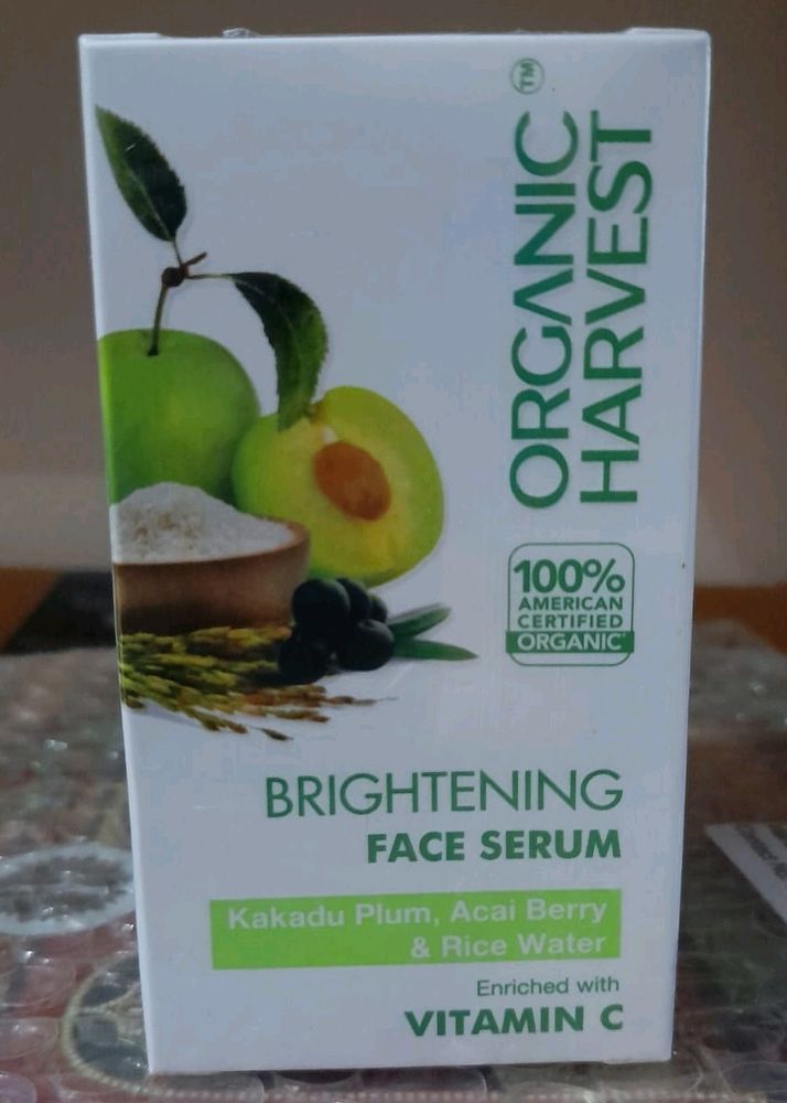 Organic Harvest Brightening Face Serum