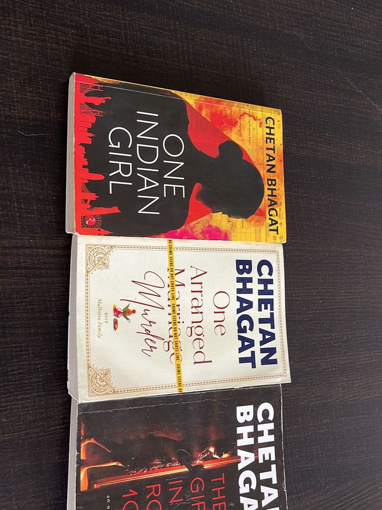 3 Books By Chetan Bhagat