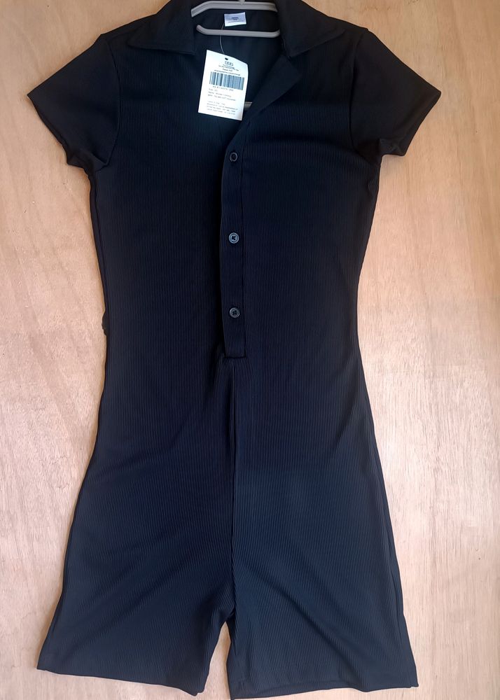 Black One Piece Playsuit