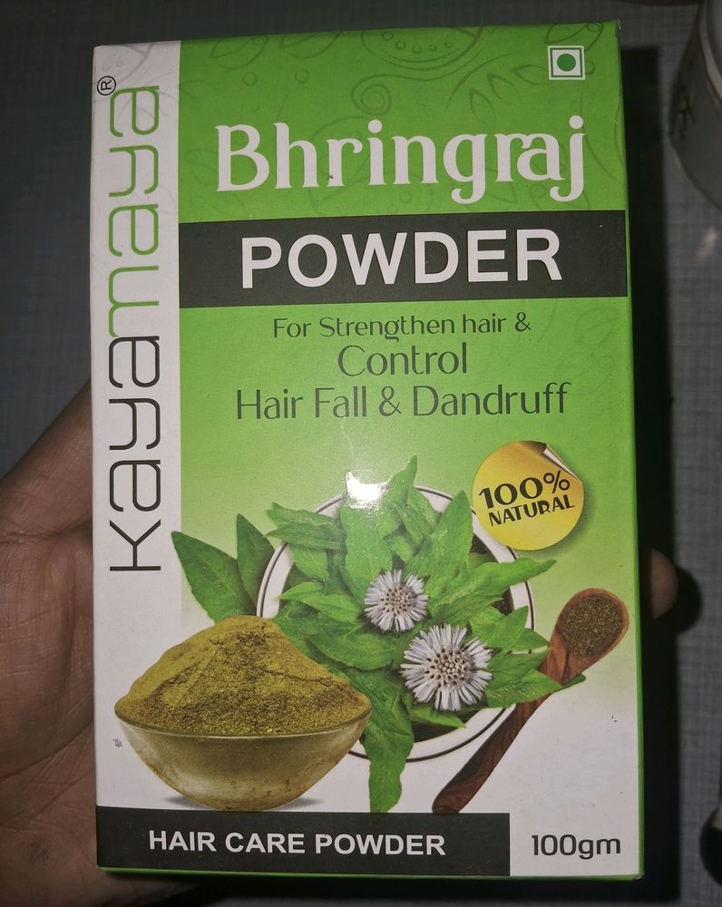 Bhringraj Powder ( Free Green Tea)