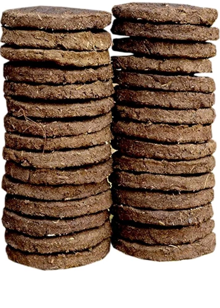 Original Cow Dung Cake Pack Of 11