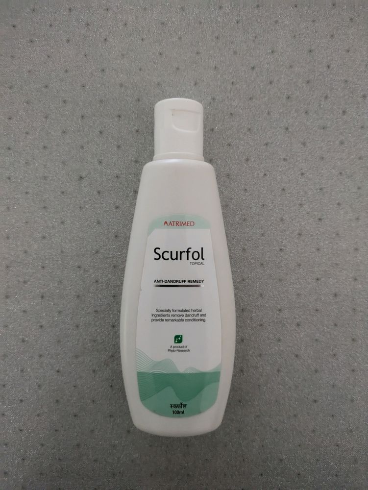 Ayurvedic Anti Dandruff Shampoo Scurfol Topical