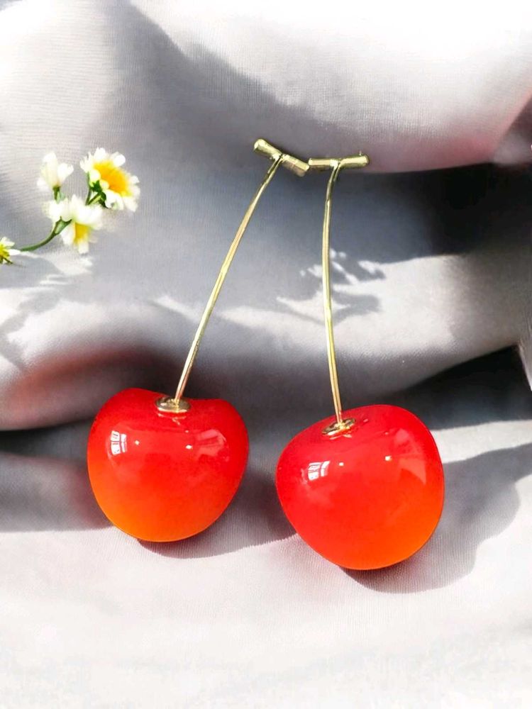 Cherry Korean Earrings