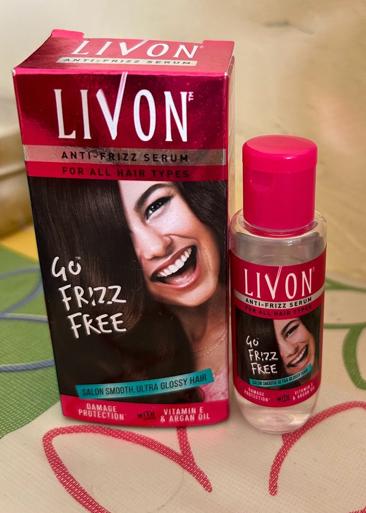 Livon Anti Freeze Hair Serum On Discount Rs.70