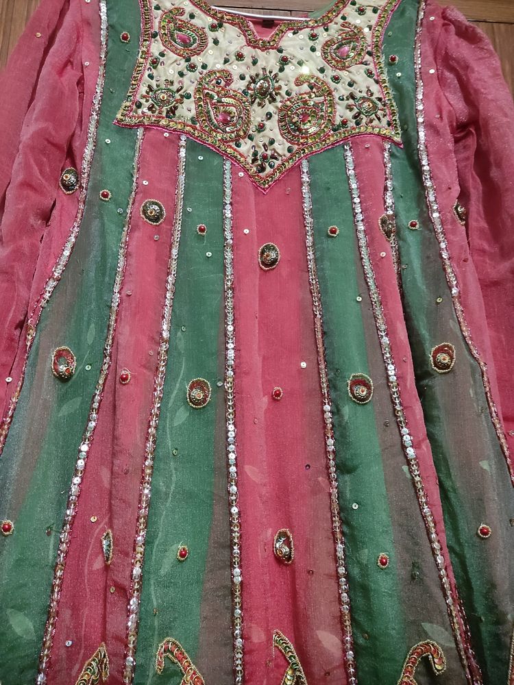 Full Embroidery Anarkali