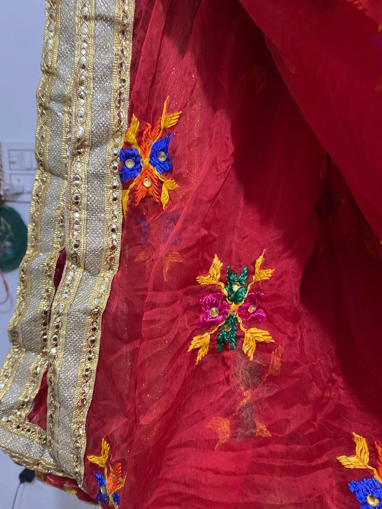 Red Beautiful Dupatta❤️