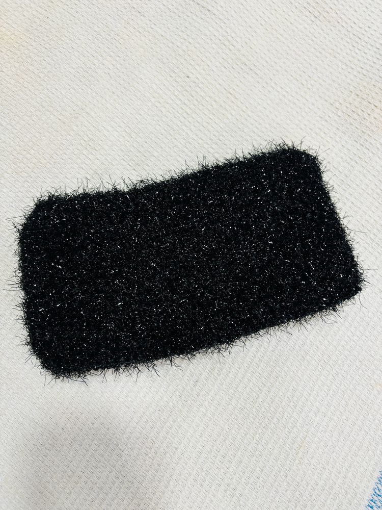 Black Shimmer Clutch