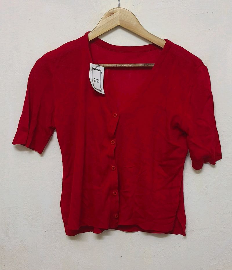 Trendy New Red Top For Women