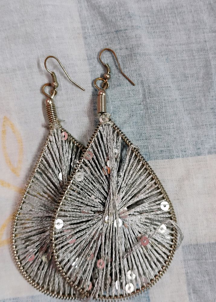 Combo Of 2 Pairs  Silver Earing