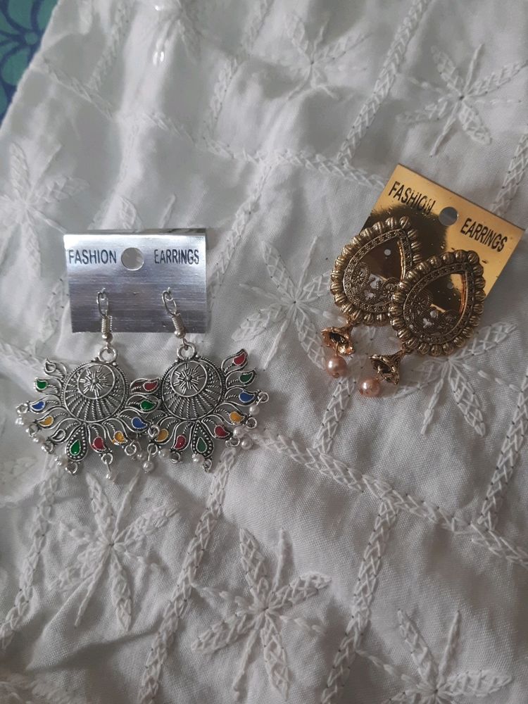 🌸COMBO OFFER FOR 2 EARRINGS UNUSED